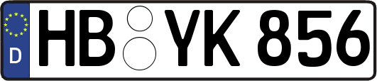HB-YK856