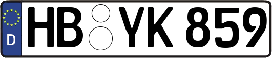HB-YK859