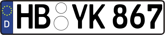 HB-YK867