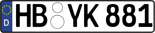 HB-YK881
