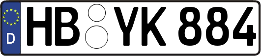 HB-YK884
