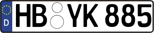 HB-YK885