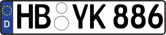 HB-YK886