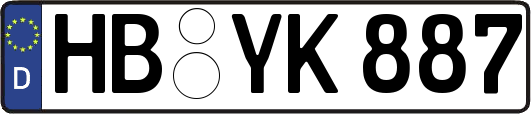 HB-YK887