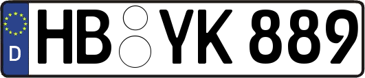 HB-YK889