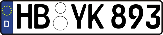 HB-YK893