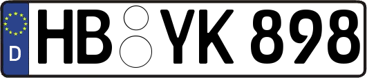 HB-YK898