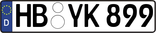 HB-YK899