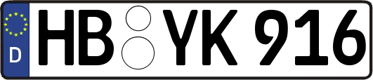 HB-YK916