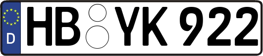 HB-YK922