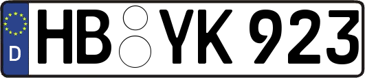 HB-YK923