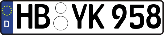 HB-YK958