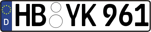 HB-YK961