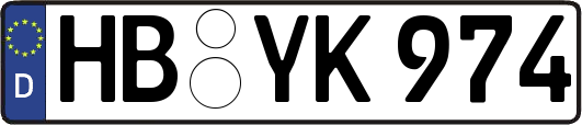 HB-YK974