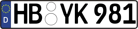 HB-YK981