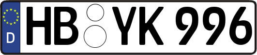 HB-YK996