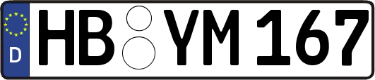 HB-YM167