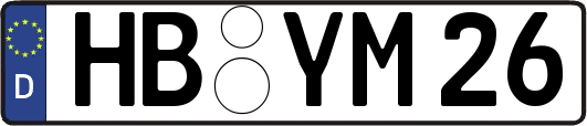 HB-YM26