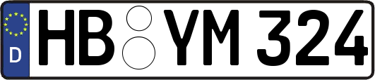 HB-YM324