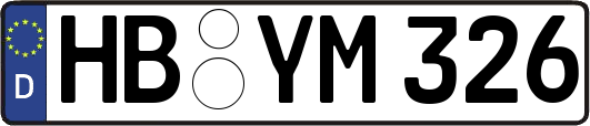 HB-YM326