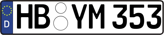 HB-YM353