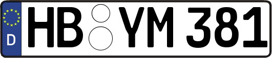 HB-YM381