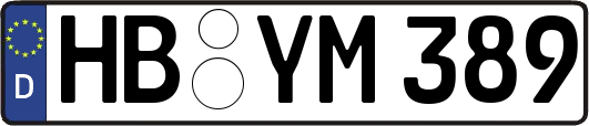 HB-YM389