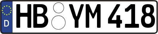 HB-YM418