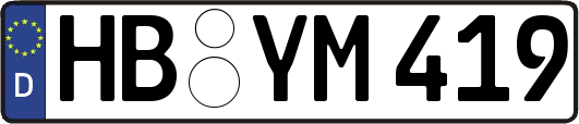 HB-YM419