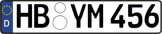 HB-YM456
