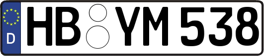 HB-YM538