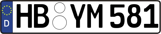 HB-YM581
