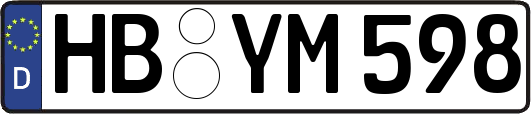 HB-YM598