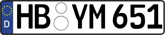 HB-YM651