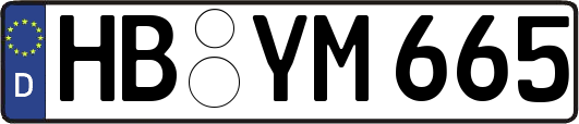 HB-YM665