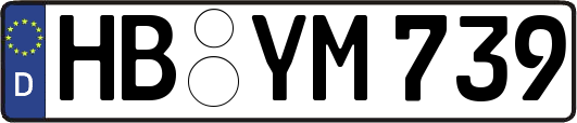 HB-YM739