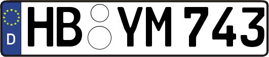 HB-YM743