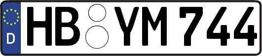 HB-YM744