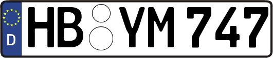 HB-YM747