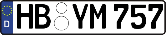 HB-YM757