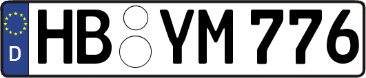 HB-YM776