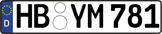 HB-YM781