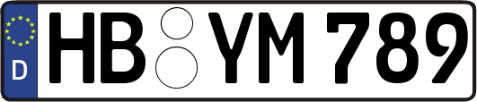HB-YM789