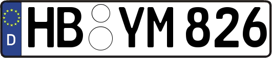 HB-YM826