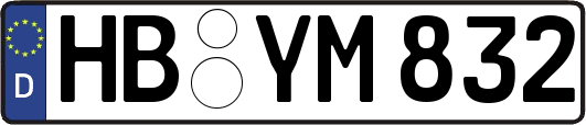 HB-YM832