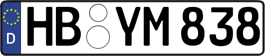 HB-YM838