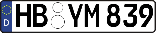 HB-YM839