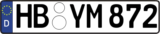 HB-YM872