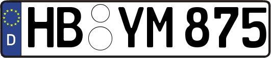 HB-YM875