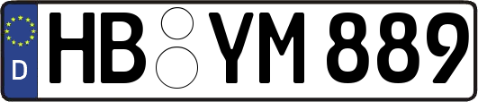 HB-YM889